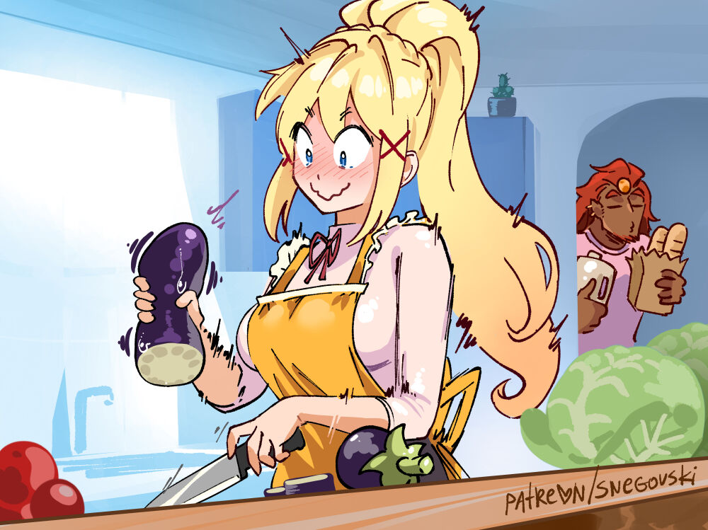 Darkness the Veggie Slayer🍆 page 3 full