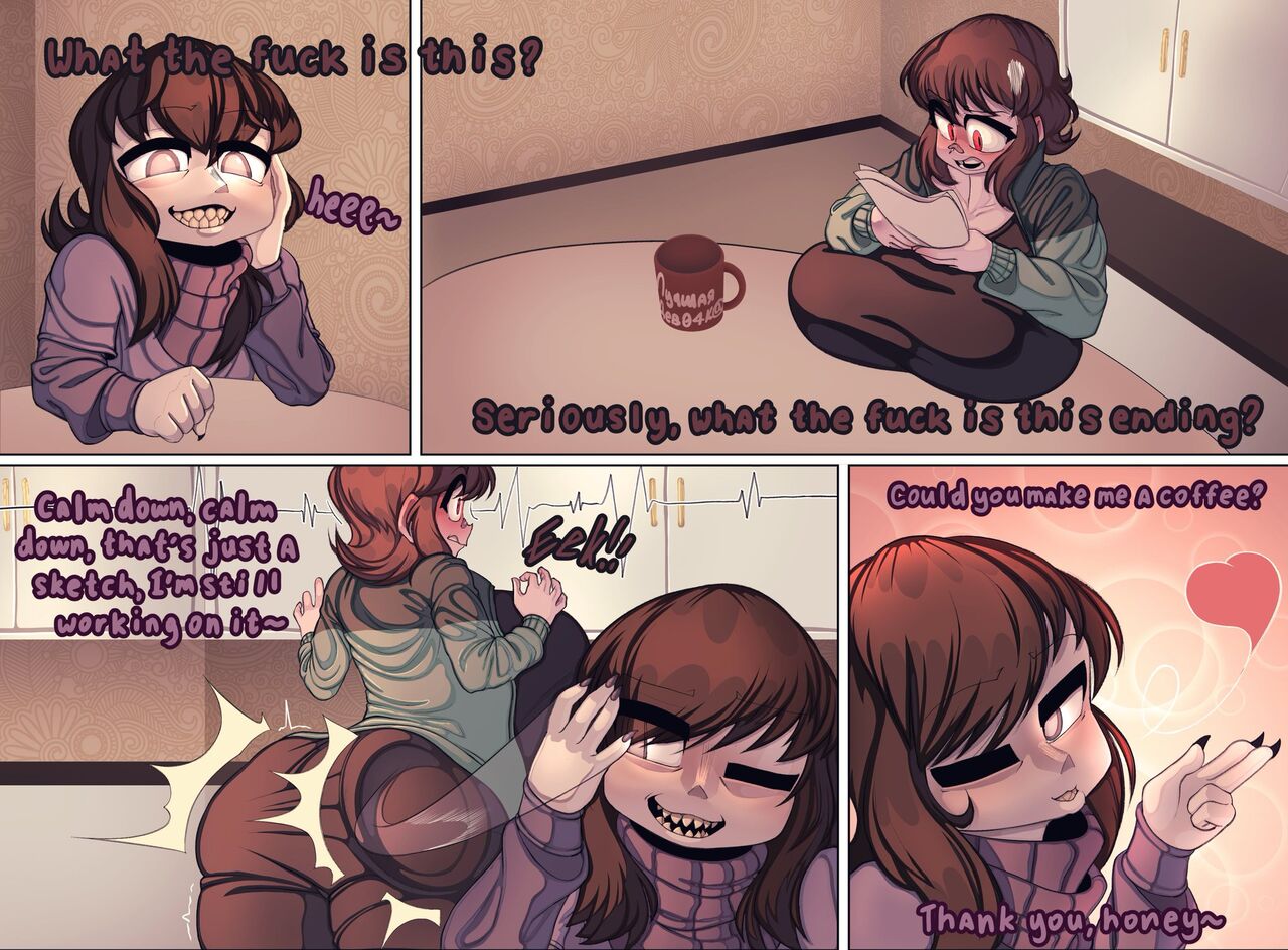 Chara x Omega Asriel page 9 full