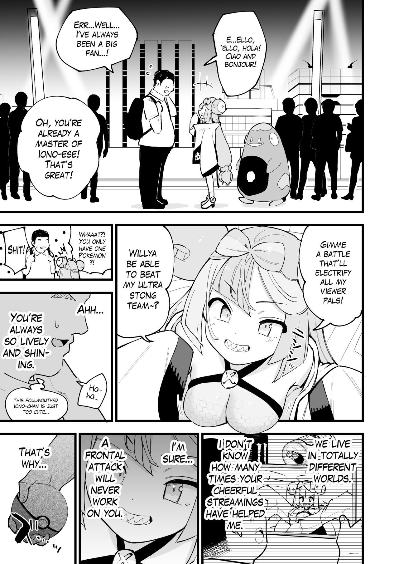 Saimin Nanjamo-chan | Hypnotized Iono-chan page 4 full