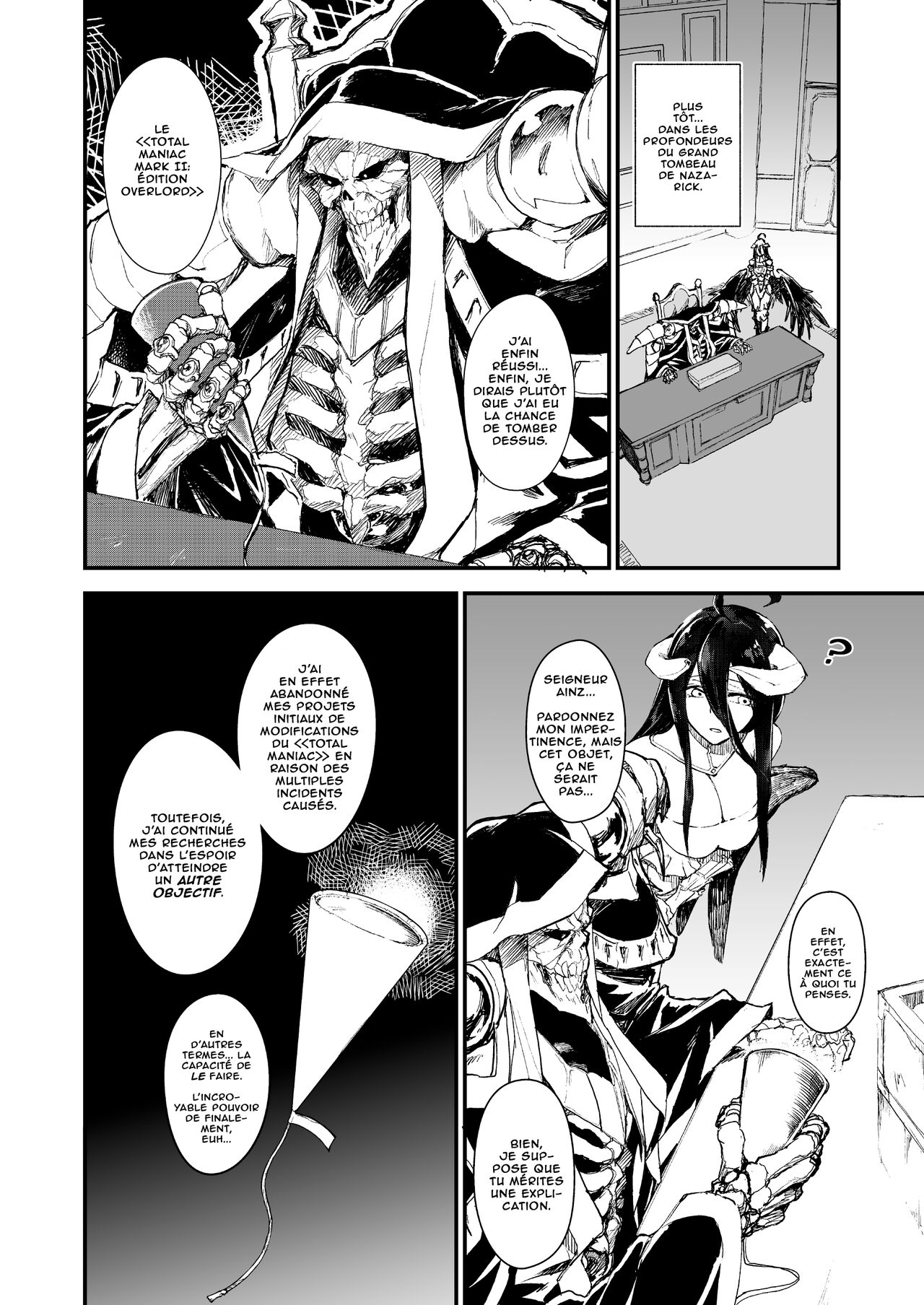 Ainz-sama no Oyotsugi o! | Ainz, donnez moi votre héritier ! page 3 full