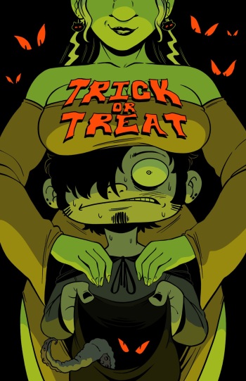 [BonerBob] Trick or Treat [English] (OC) cover
