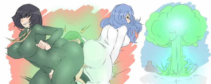 Tatsumaki vs Fubuki and Psykos page 3 full