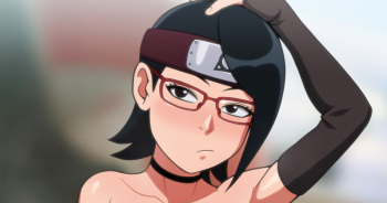 [Ponpu] Sarada Uchiha (Boruto) cover
