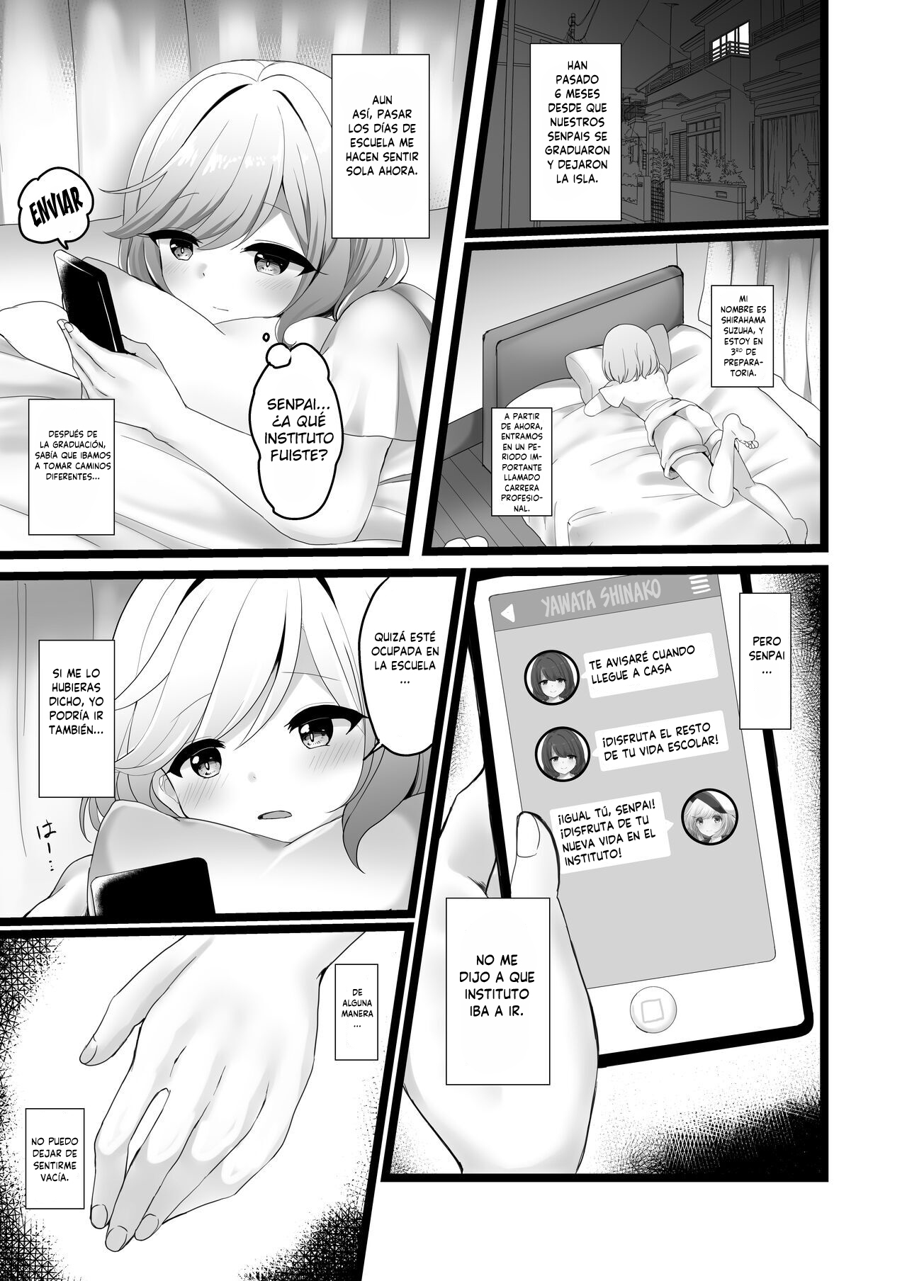 Senpai o Jiishichau Kouhai no Kobanashi page 4 full