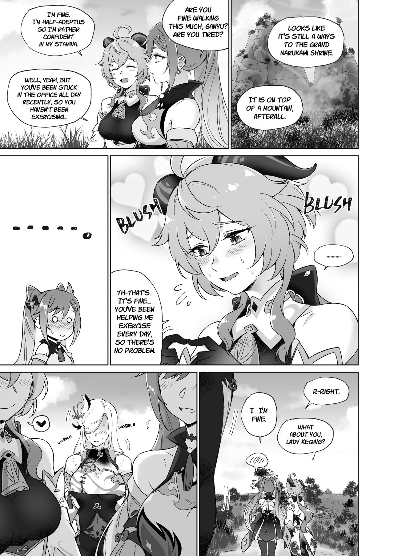 Liyue-shiki Dousei Seikou Ryouhou | Liyuesbian Remedial Sex page 12 full