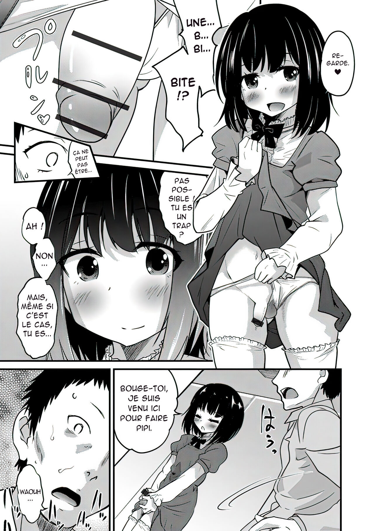 Kimi no Tsurego ni Koishiteru. - Hajimari wa Otoire de♥ | Je suis amoureux de votre enfant d'un mariage précédent. - Tout a commencé dans les toilettes.♥ page 7 full