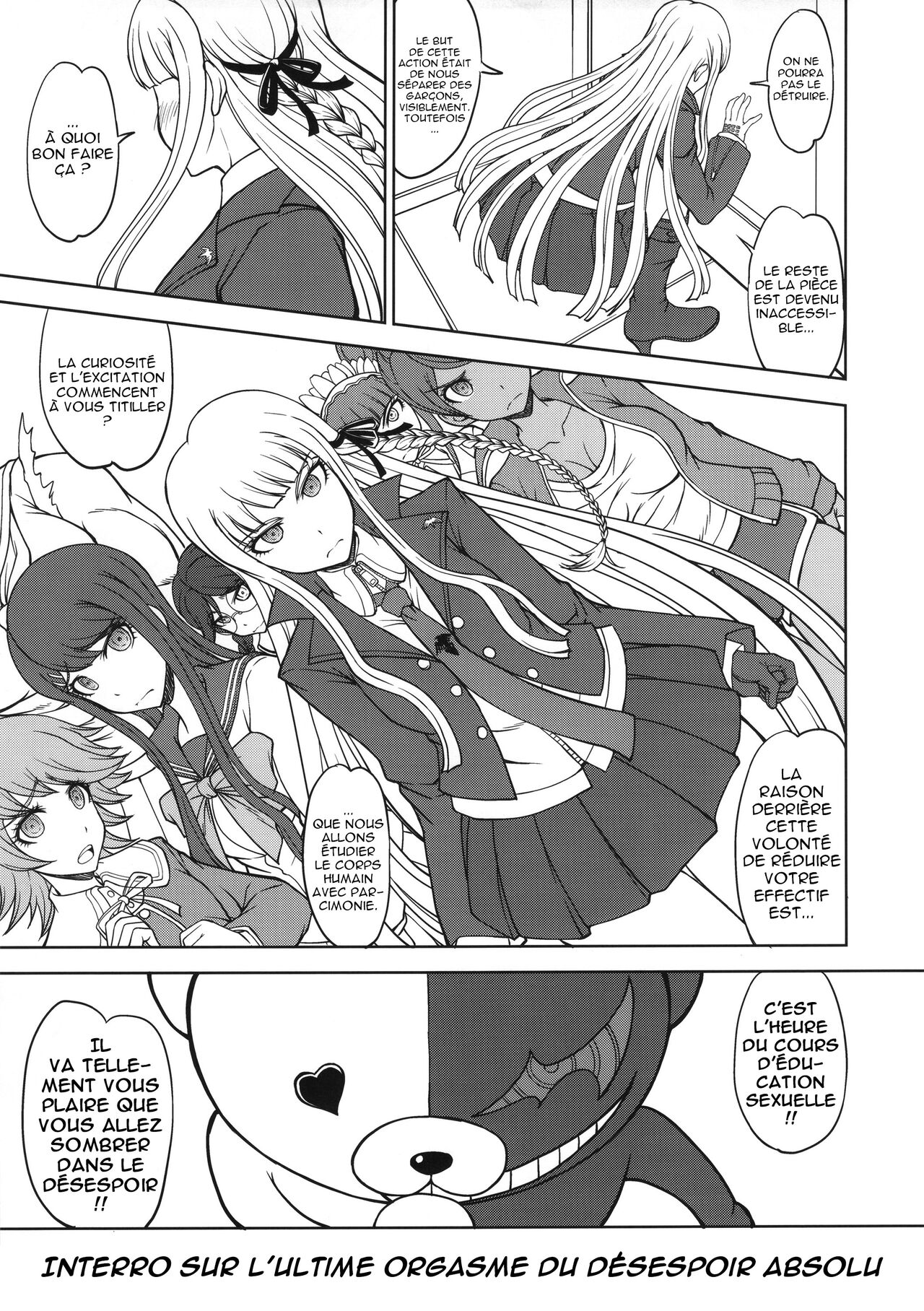 Zettai Zetsubou Chou Zecchou Gakkyuu-kai + Paper page 6 full
