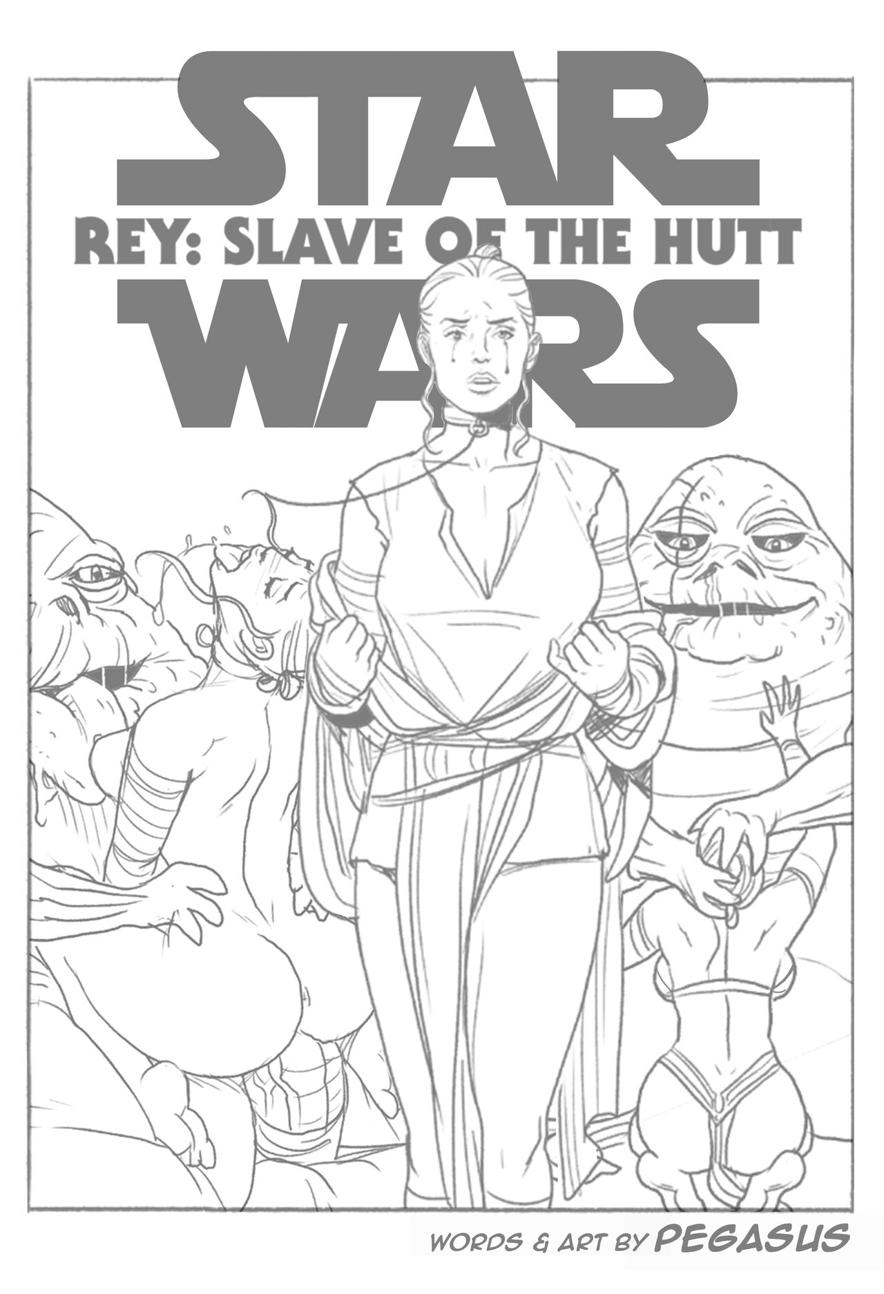 Rey: Slave of the Hutt page 1 full