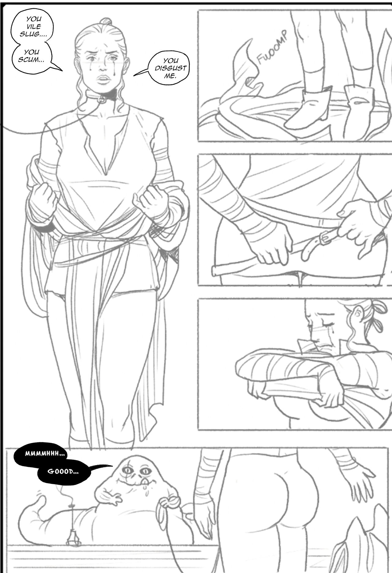 Rey: Slave of the Hutt page 11 full