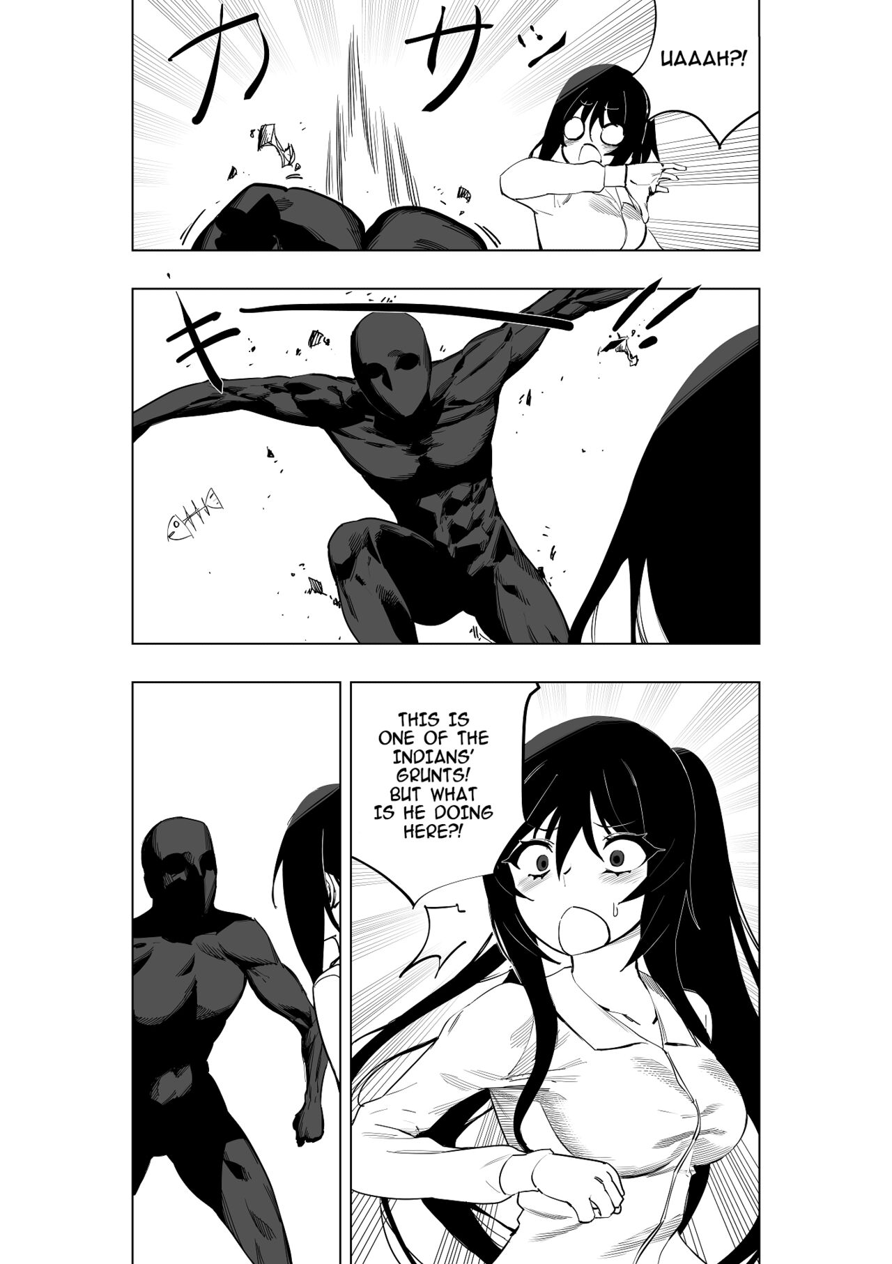 Mahou Shoujo Western Girls Comic 7-wa zenpen page 8 full