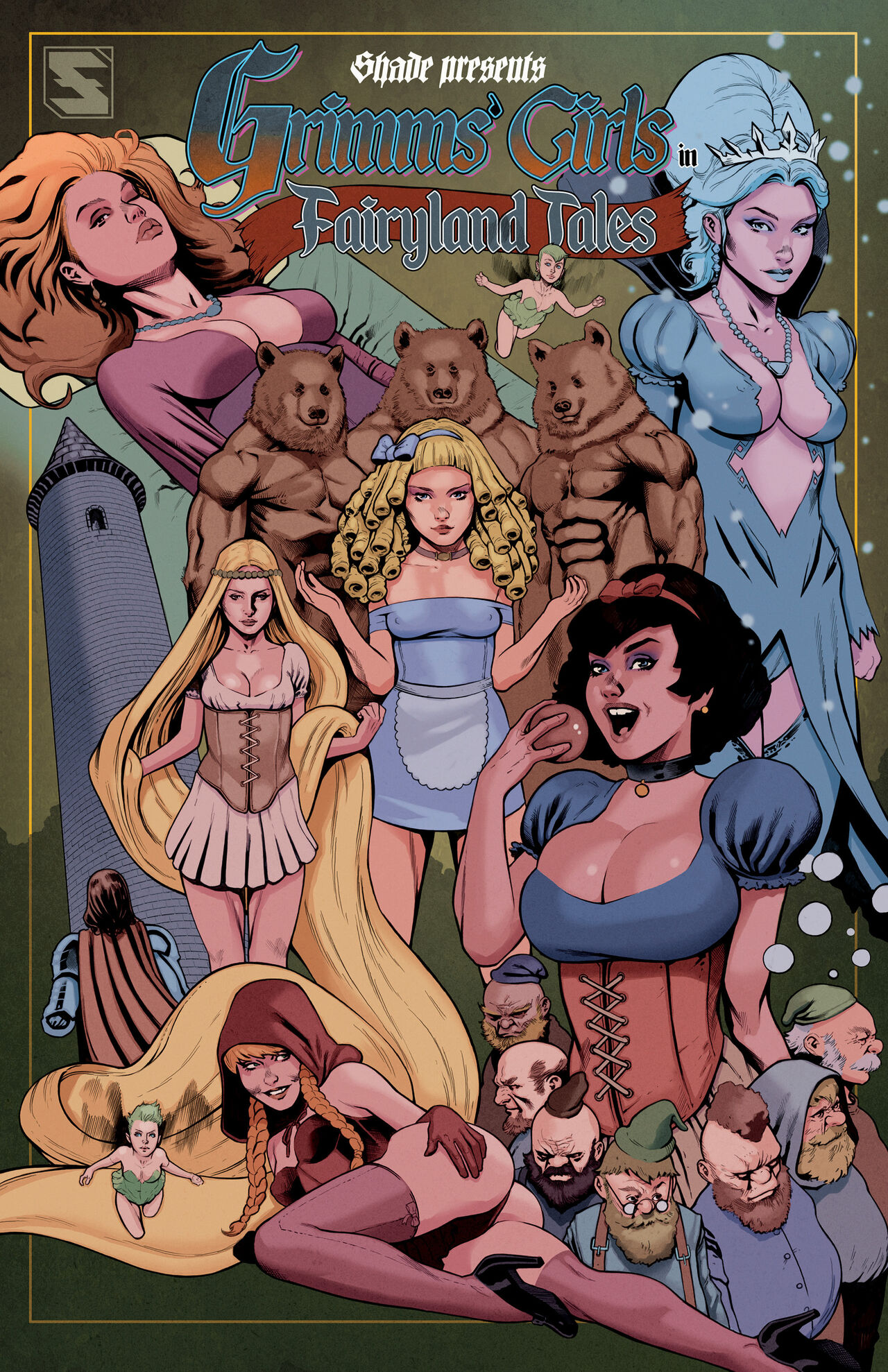 Grimms' Girls in Fairyland Tales page 1 full