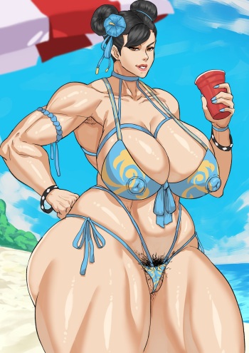 [Cyberboi] Chun-Li (Street Fighter) cover