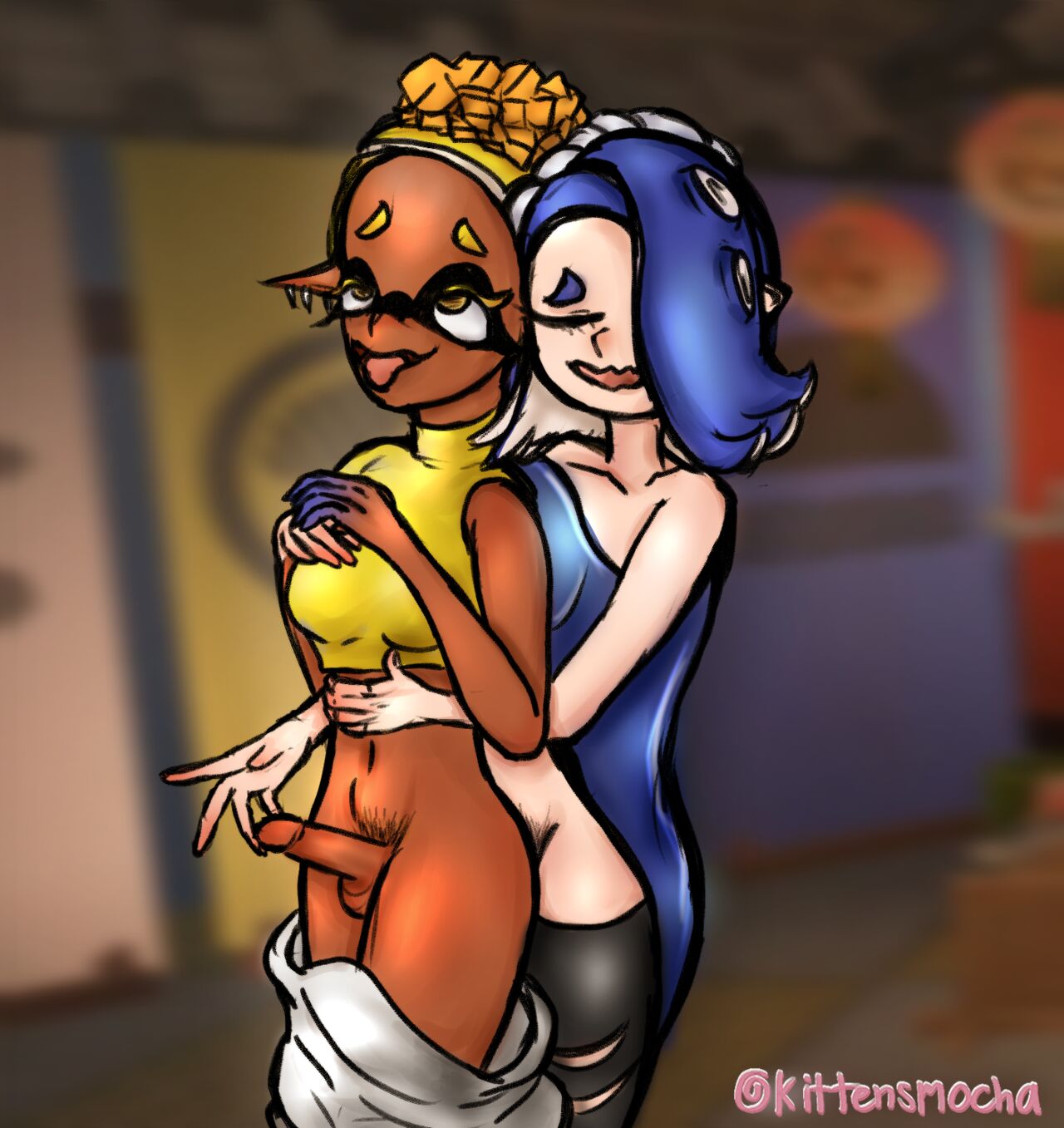 Deep Cut Futa Femboy Splatoon 3 Frye and Shiver page 3 full