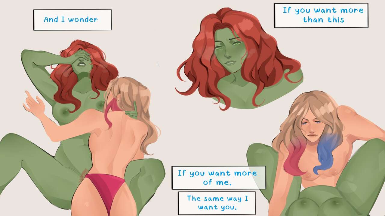 Harley Quinn and Poison Ivy comics page 6 full