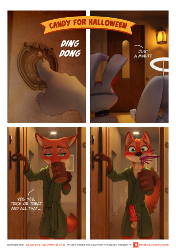 [Kotyami] Candy for Halloween (Zootopia) [Ongoing] cover