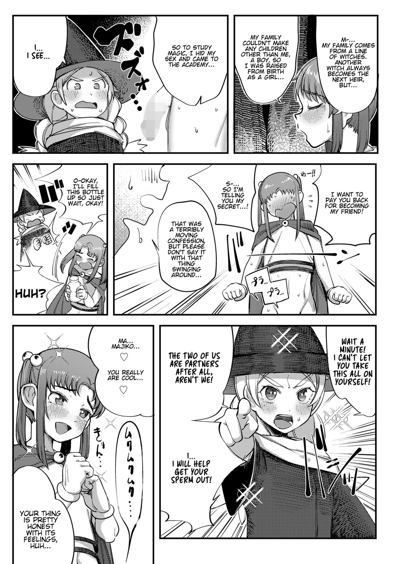 Tanoshiku Ganbaru! Majo Minarai | Having Fun and Trying Our Best! Witch Apprentice page 5 full