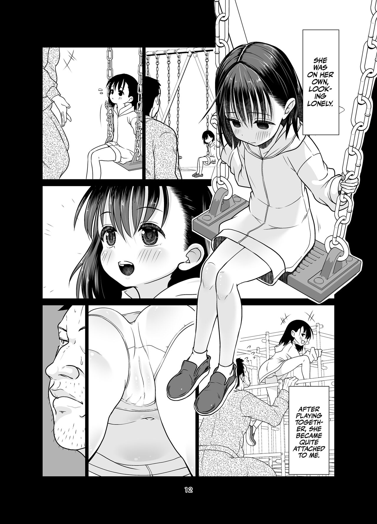 Kenryoku Kakusa Lovers Lolicon no Koibito ni Natta ○-saiji | Uneven Tendency: The case of the nine-year-old and her lolicon lover! page 12 full