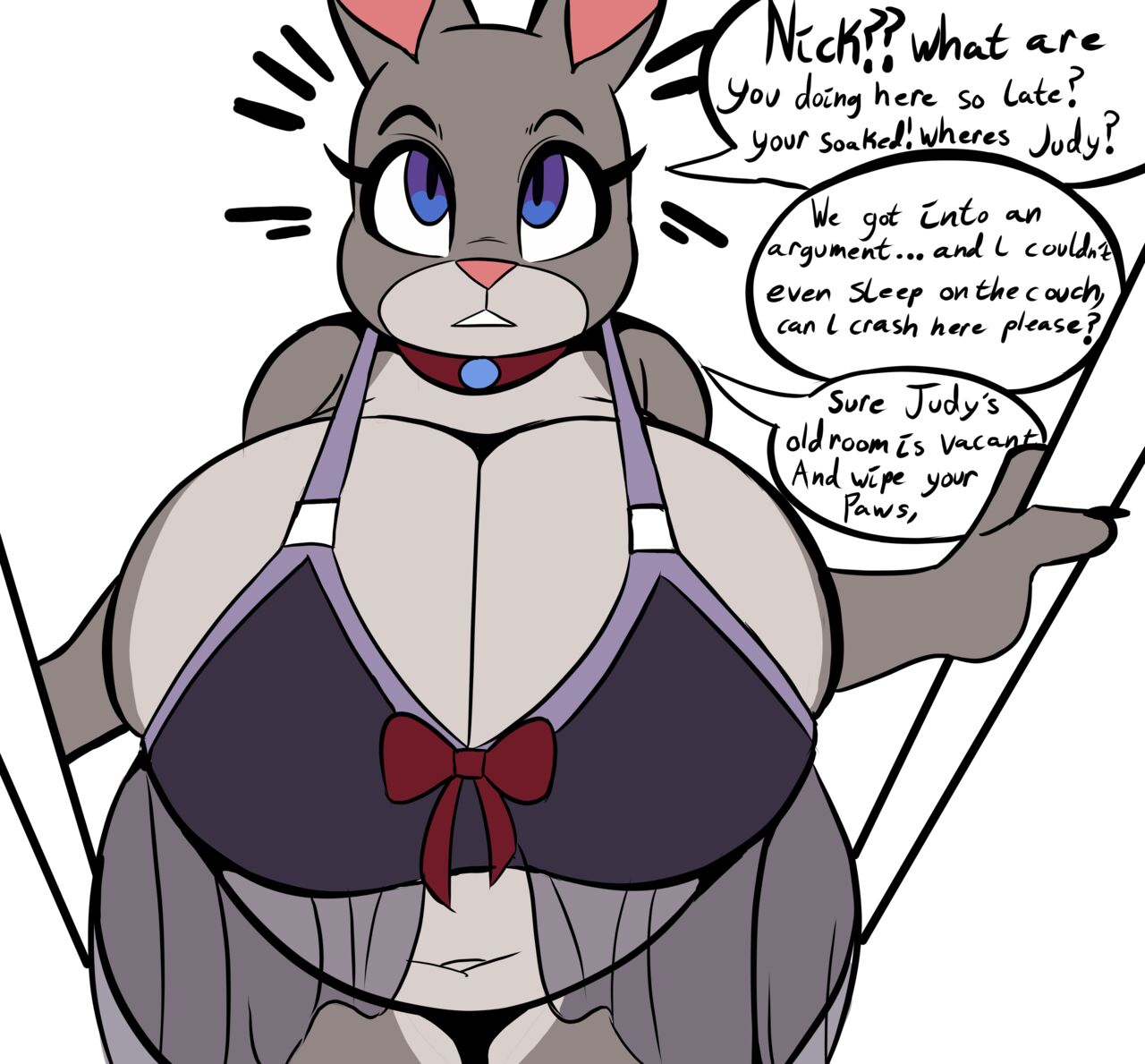 Bonnie Hopps Comic page 1 full
