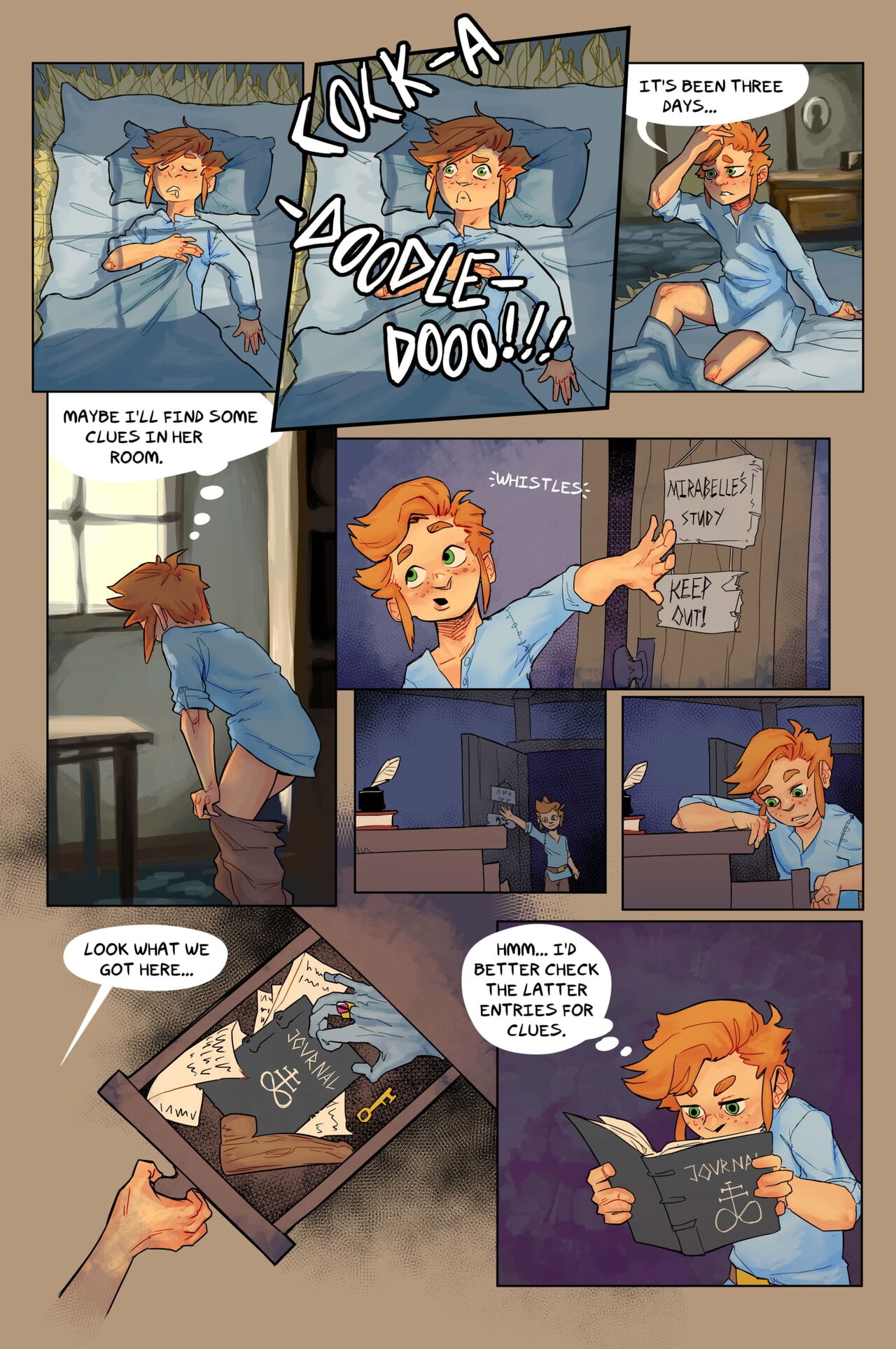 A Boy & His Familiar | Ch.1: The Fool page 10 full