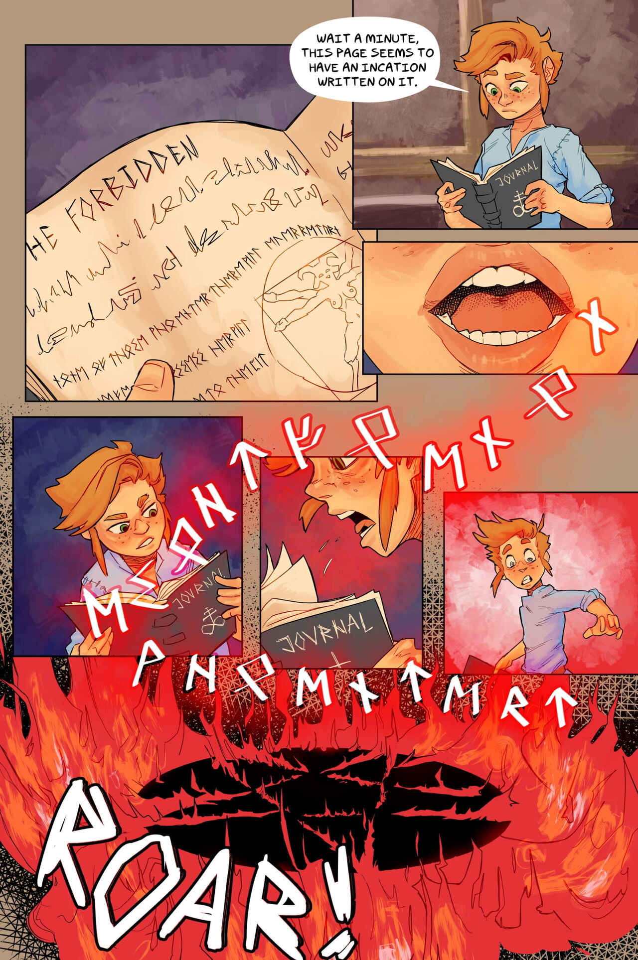 A Boy & His Familiar | Ch.1: The Fool page 11 full