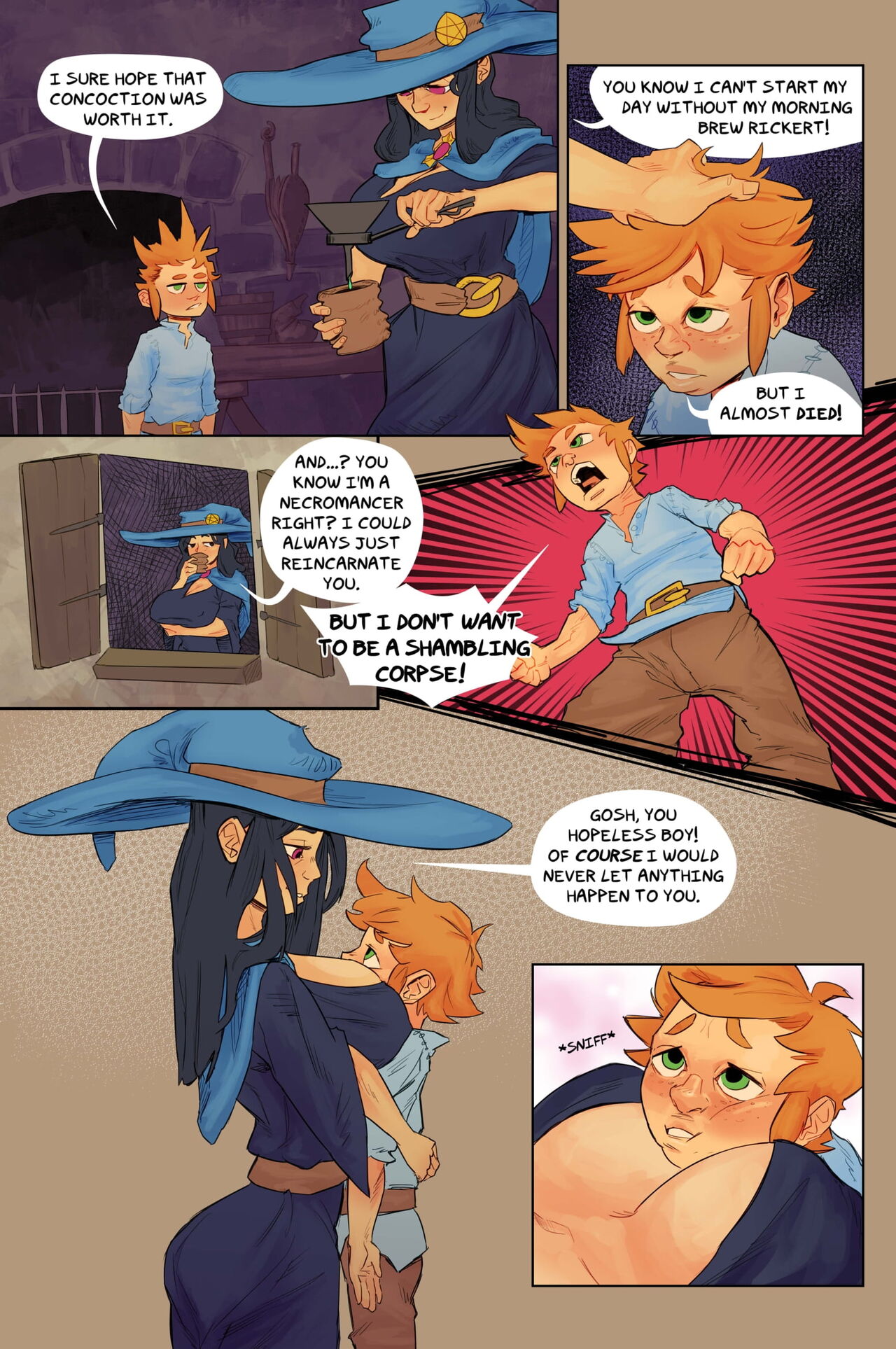 A Boy & His Familiar | Ch.1: The Fool page 5 full