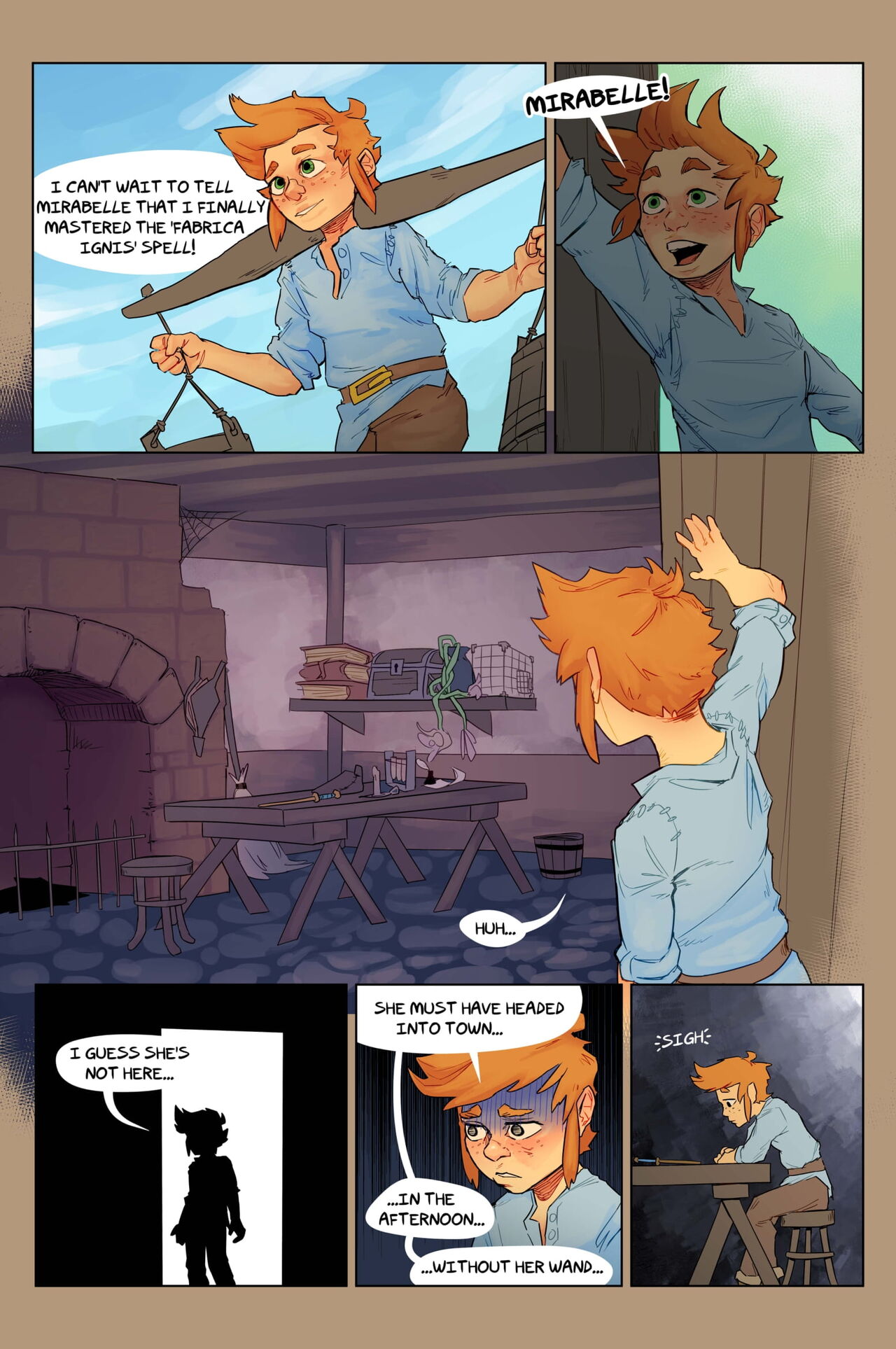 A Boy & His Familiar | Ch.1: The Fool page 9 full