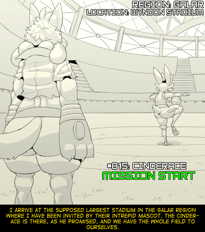 Hildegard's Quest for Aura - Cinderace page 1 full