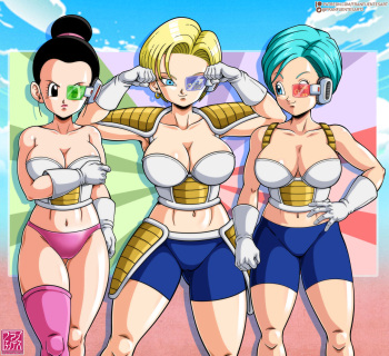 [Fran Fuentes] Powerful Hoes (Dragon Ball Super) cover