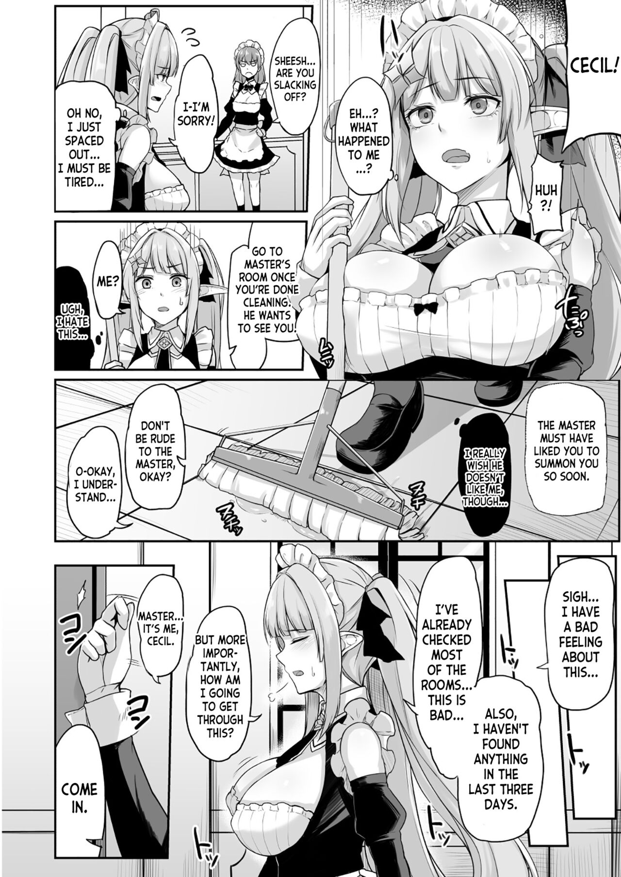 ELFIN QUEST #Maid Saimin Ryoujoku Hen page 9 full