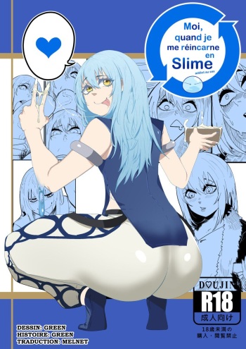 [Green] Moi, quand je me réincarne en Slime addict au Sex | That Time I Got Reincarnated as a sex addicted Slime [French] [Colorized] cover