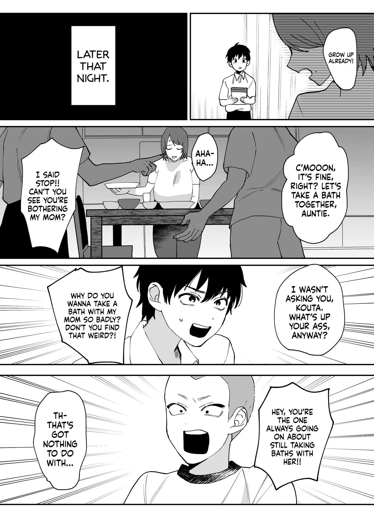 Kaa-san ga Tomodachi to Sex Shiteita Ken | The Story Of How My Friend Had Sex With My Mother page 4 full