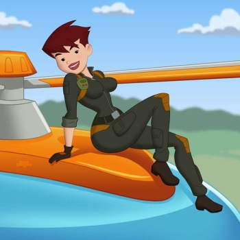 {Drew Gardner} Dani Burns (Transformers: Rescue Bots) cover