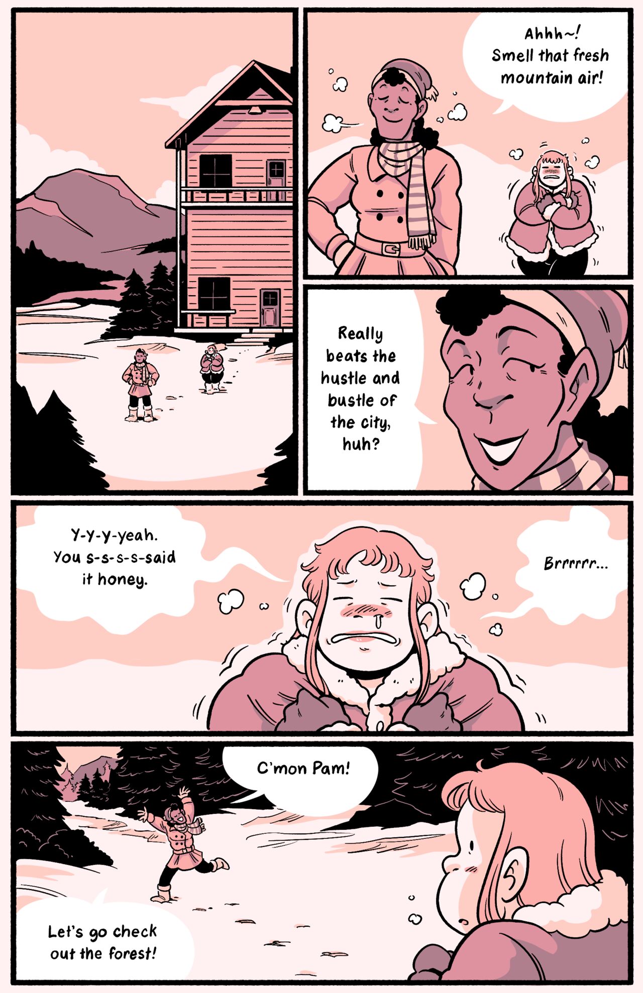 Pam & Wanda in: Cabin Fever page 5 full