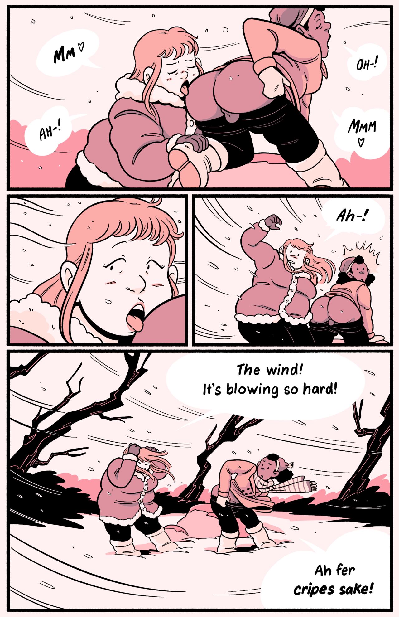 Pam & Wanda in: Cabin Fever page 8 full