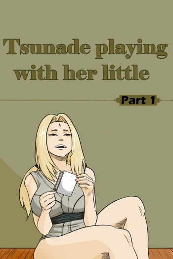 Tsunade playing with her little cover