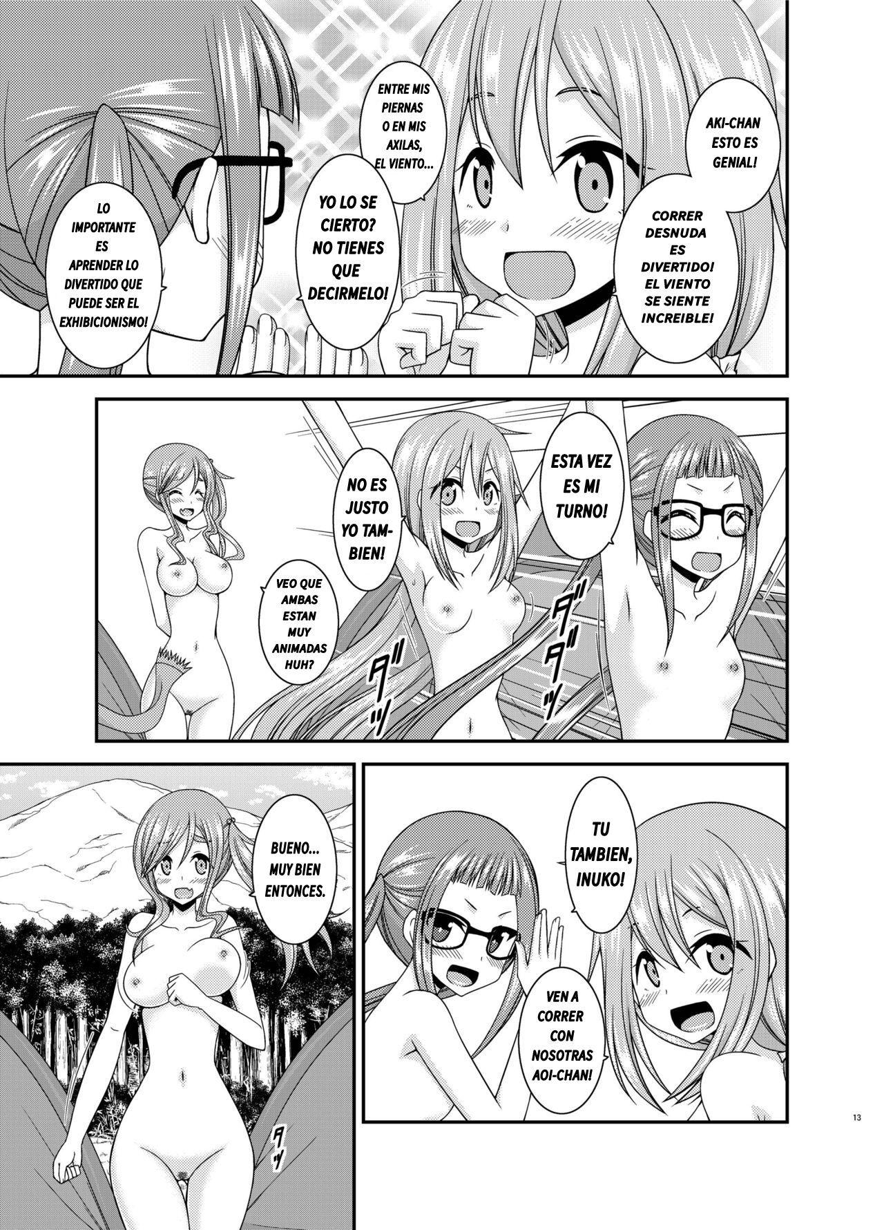 Yagai Roshutsu Katsudou Circle Jou | Club De Exhibicionismo Al Aire Libre Parte 1 page 12 full