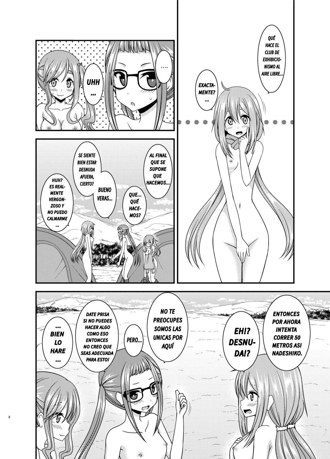 Yagai Roshutsu Katsudou Circle Jou | Club De Exhibicionismo Al Aire Libre Parte 1 page 7 full
