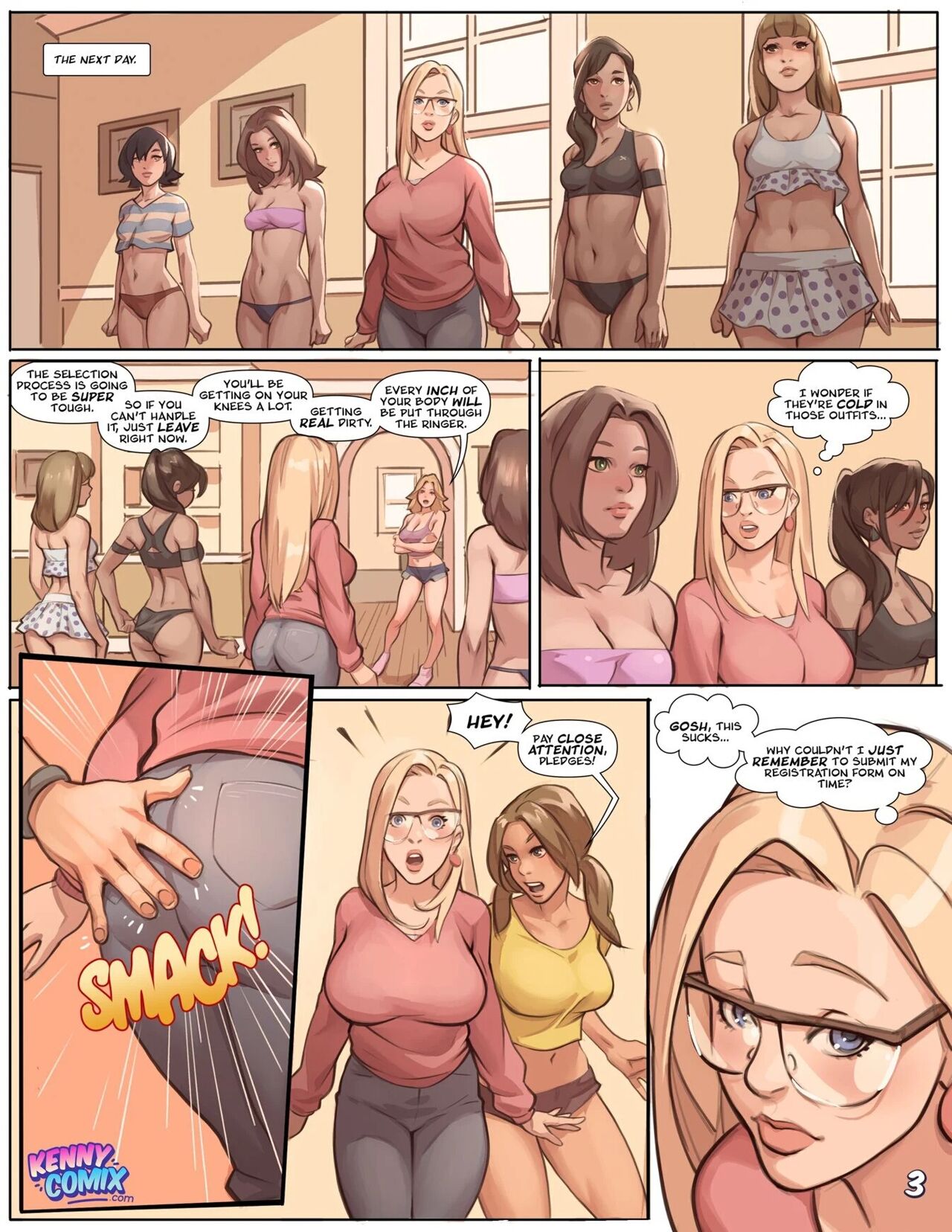 Naughty Sorority: The New Pledge page 4 full