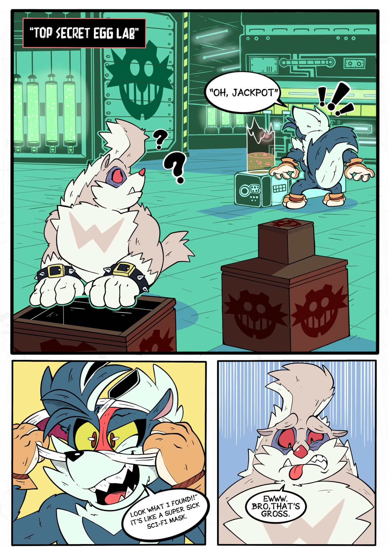 Roids & Crumble page 2 full