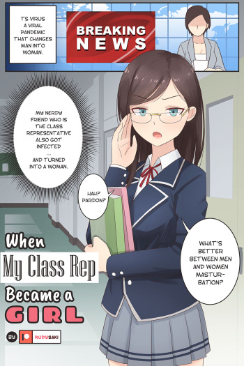 [RudySaki] When My Class Rep Became a Girl cover