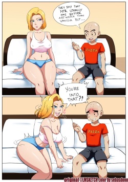 Android 18 NTR Comic