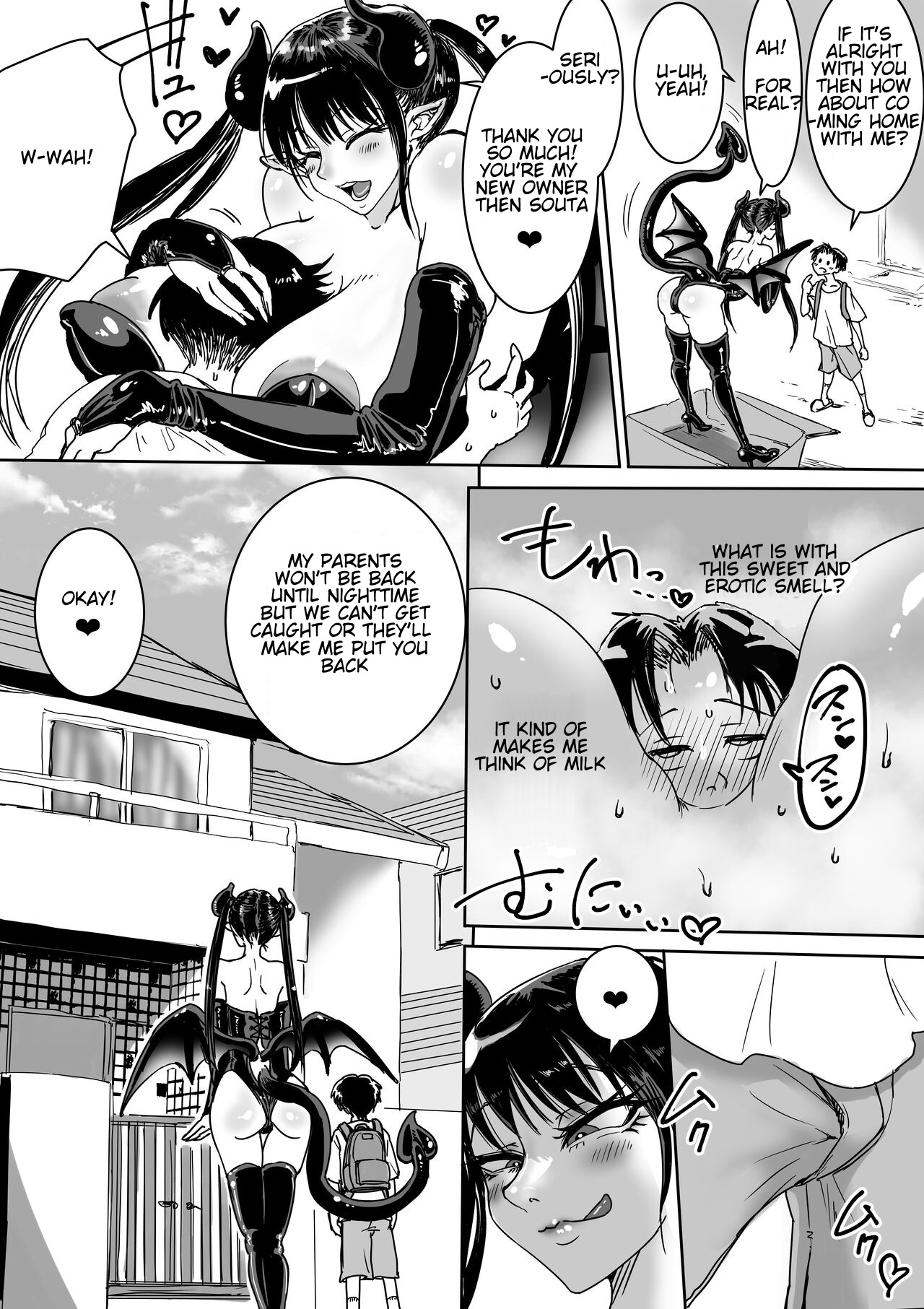 Succubus Hiroimashita. Junyuu Ecchi de Mugen Shasei page 4 full