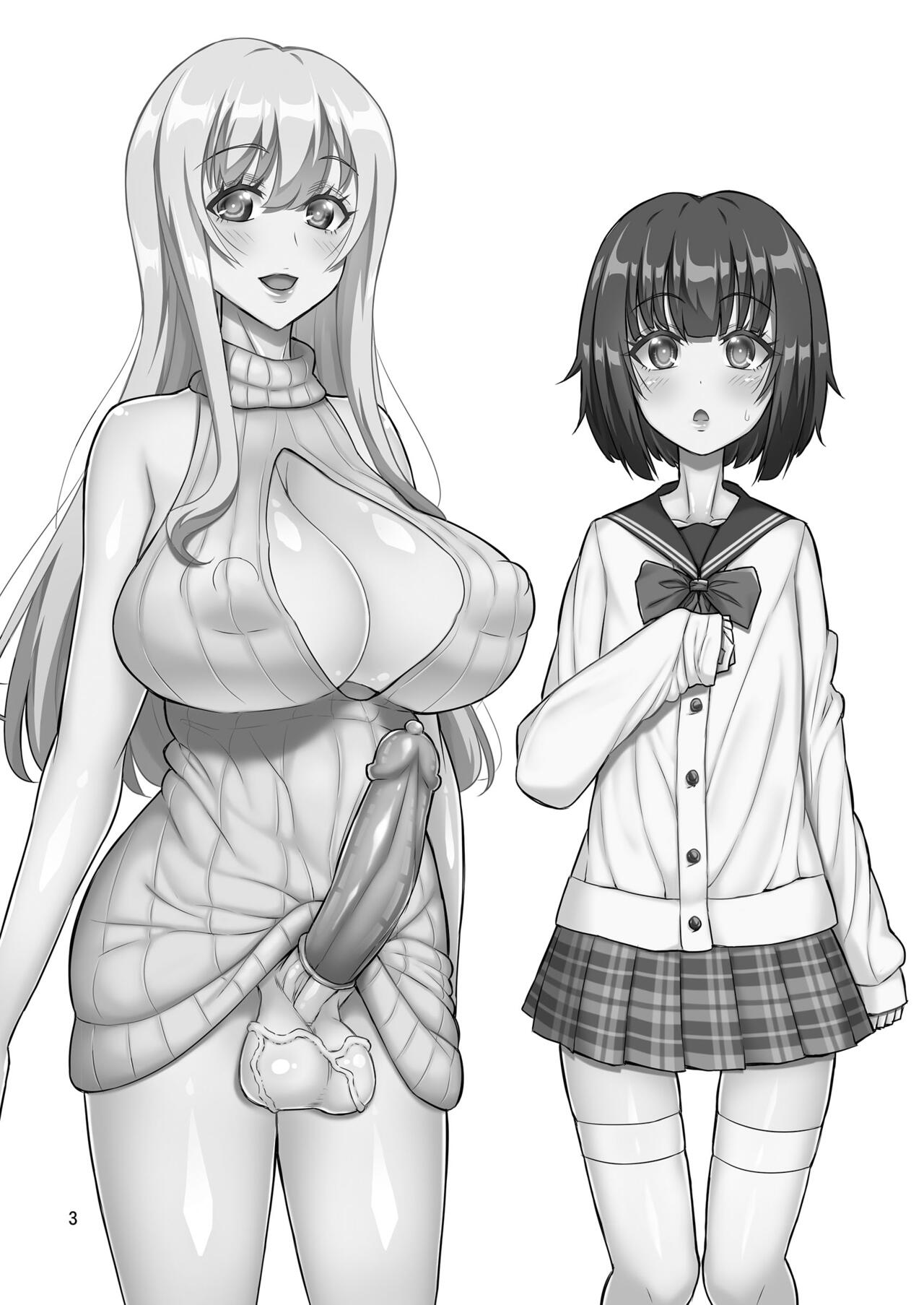 A Futanari Older Sister Turns An Underground Crossdresser Into A Perverted Masochist page 2 full