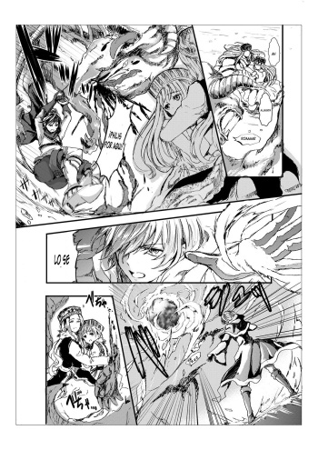 [TSF no F (Aji Pontarou)] Waga Tsuma to Nare Yuusha yo | The Demon king and his bride (TSF no F no Hon Sono 2) [Spanish] [GenderBender Scans] [Digital] cover