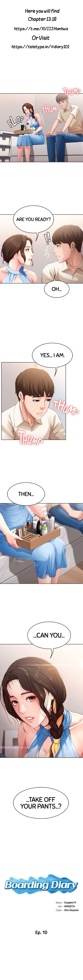 [Yonguija H×Kim Jeta] Boarding Diary (chapter 07 - 12) [English] [Webtoon] cover