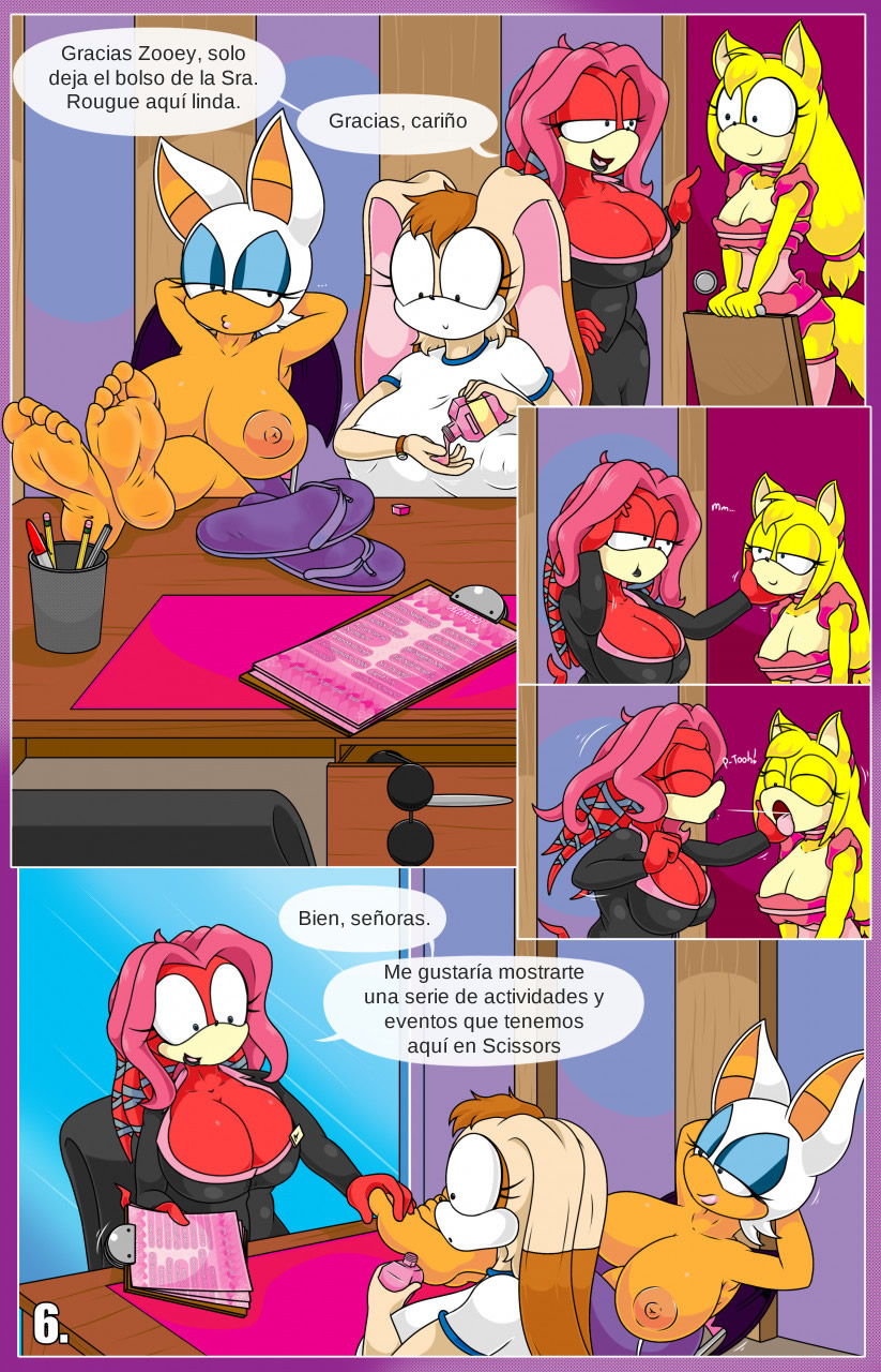 Rouge & Vanilla en: Scissors Resort page 8 full