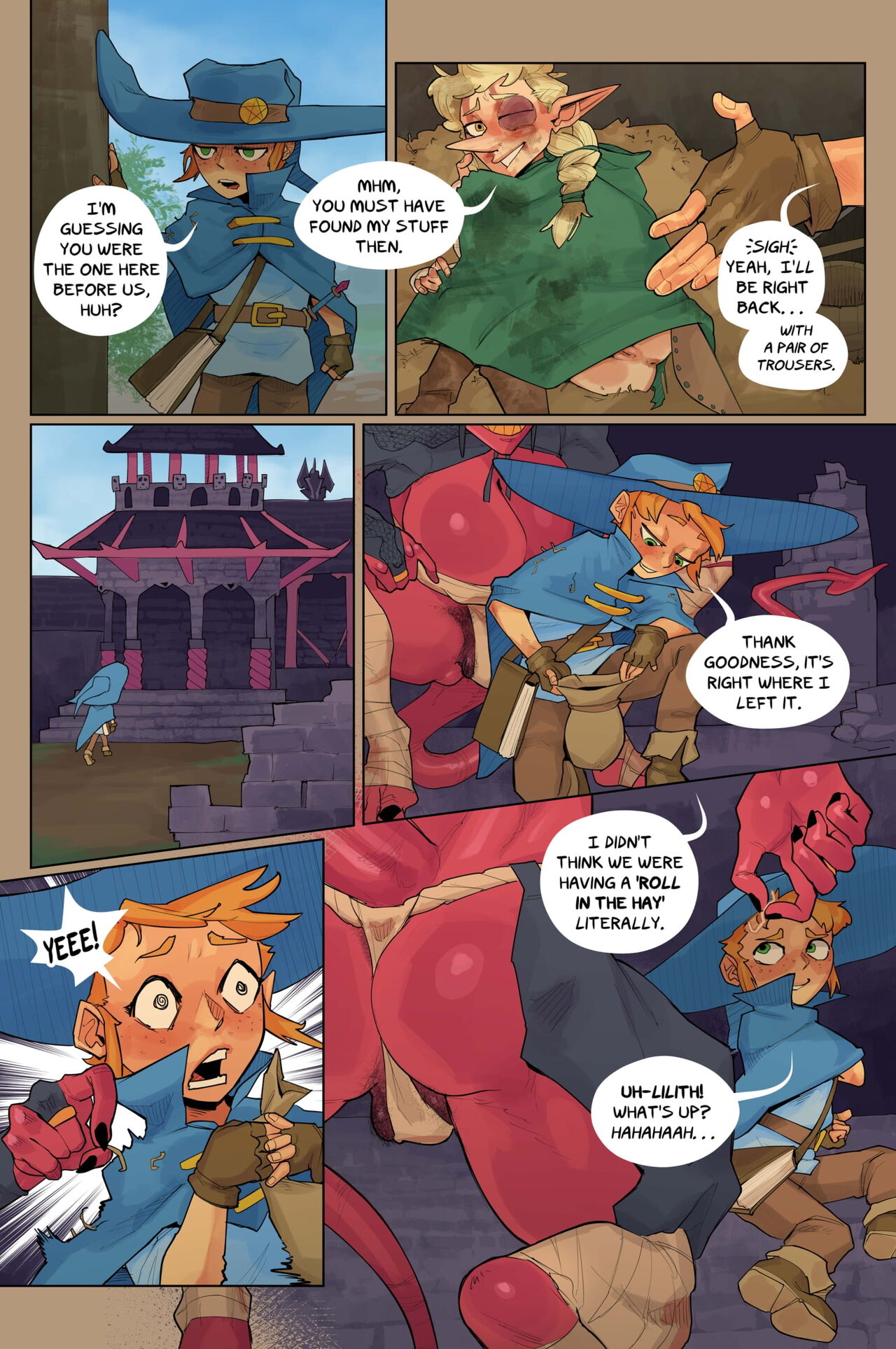 A Boy & His Familiar | Ch.4: O Ye of Little Faith page 5 full