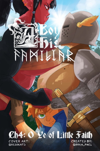 [BrknPncl] A Boy & His Familiar | Ch.4: O Ye of Little Faith [English+textless] cover