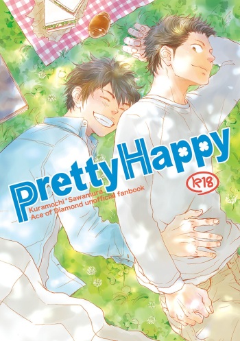 [Hachiware, withsoda, Crispy (Joze, Nako, moco)] Pretty Happy (Daiya no Ace) [Digital] cover