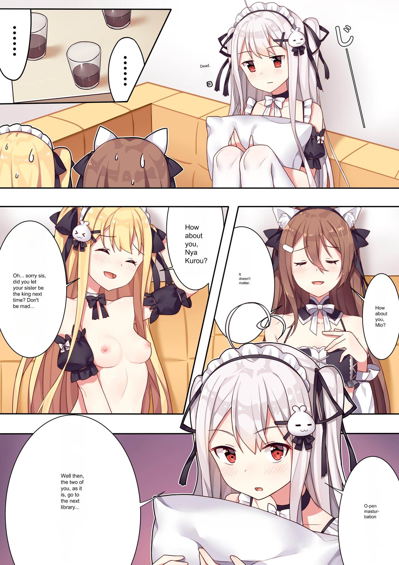 Girls and the King's Tea Party | King's Game Tea Party page 12 full
